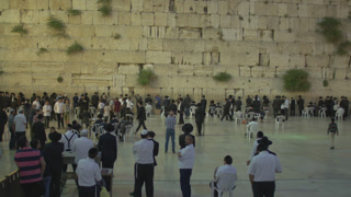 Men at the Wailing Wall