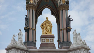 Kensington Gardens' Albert Memorial in London, UK