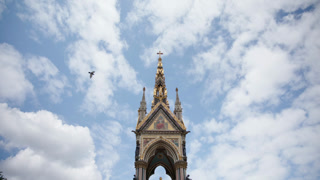 The Albert Memorial in Kensington Gardens, London, UK