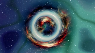 Deep Space Wormhole Opening Hyperlapse To Parallel Universe