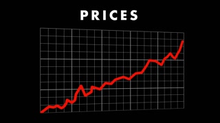 Prices Going Up Due To Global Conflicts And Economic Recession Showcasing A Financial Crisis