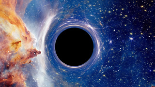 Ultramassive Black Hole Disrupts Spacetime And Swallowing Stars And Nebula On Its Path In The Deep Space Universe With Imagery By NASA