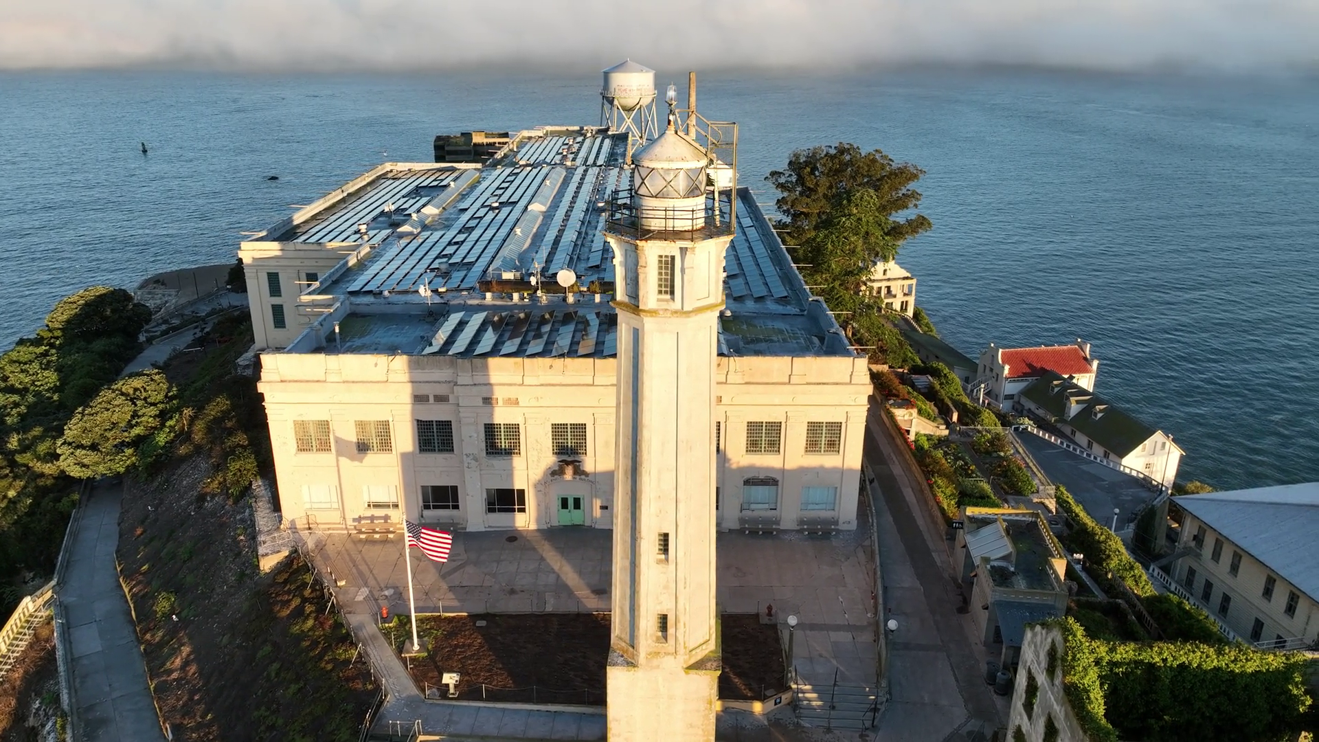 Alcatraz Island In San Francisco California Stock Footage SBV-352217451 ...