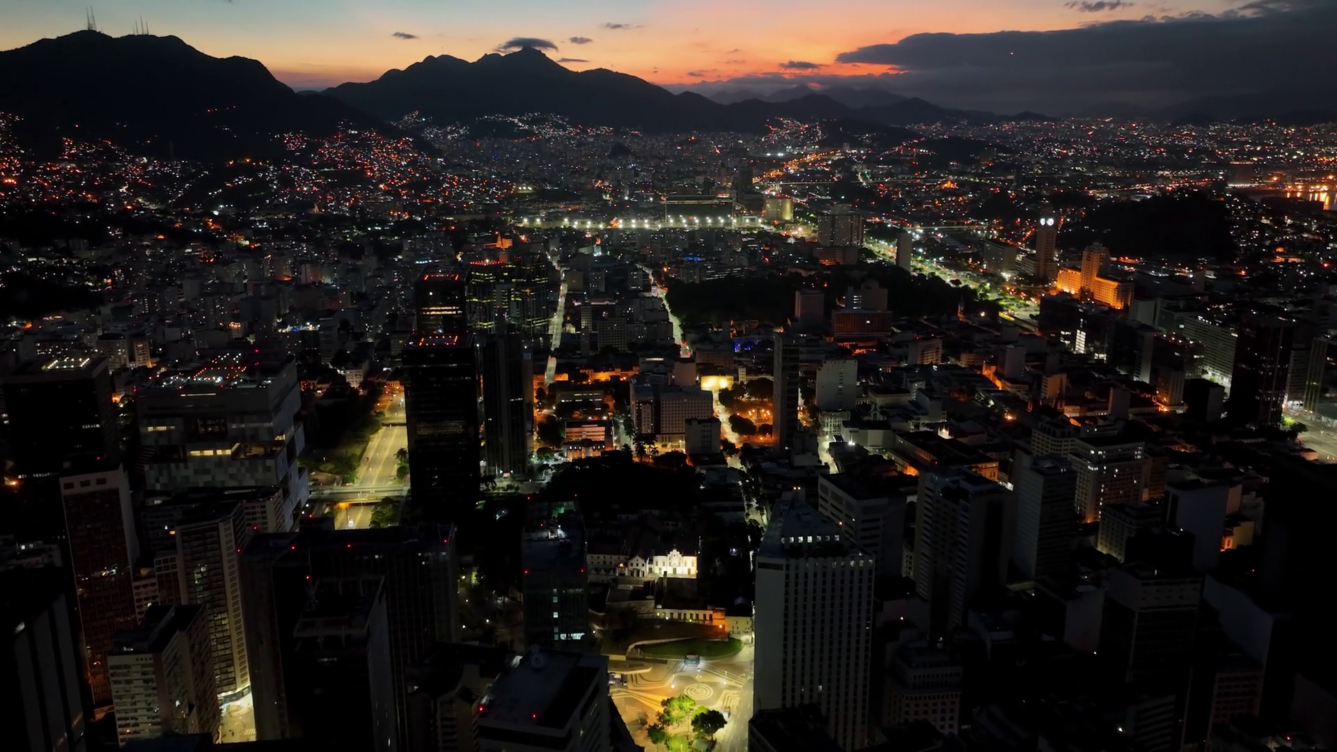 Rio City In Rio De Janeiro Brazil Amazing Stock Footage SBV-352214942 ...