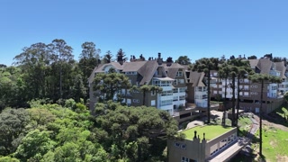 Gramado Brazil. Gramado Skyline At Gramado In Rio Grande Do Sul Brazil. Metropolis Landscape. Residential Buildings. Downtown District. Gramado Skyline At Gramado In Rio Grande Do Sul Brazil.