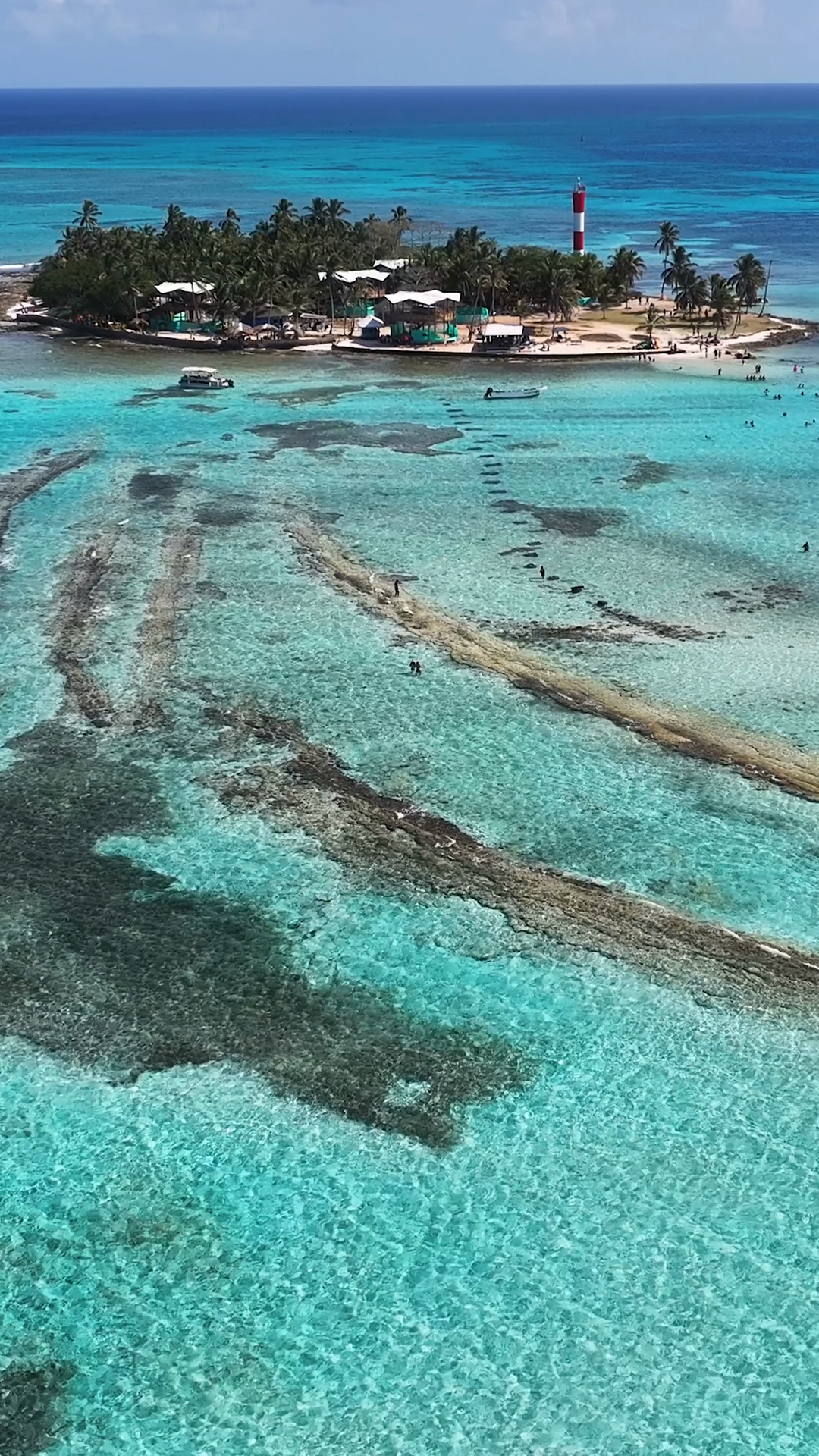 Rose Cay At San Andres Providencia Y Santa Stock Footage SBV-353035593 ...