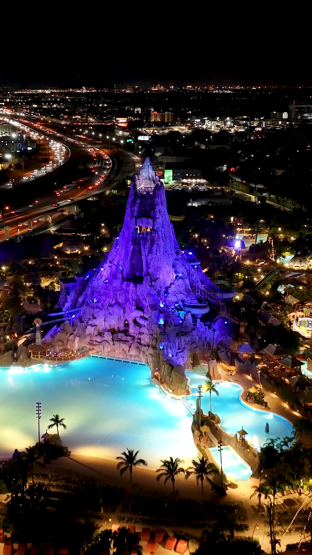 Volcano Bay In Orlando Florida United States Stock Footage SBV ...