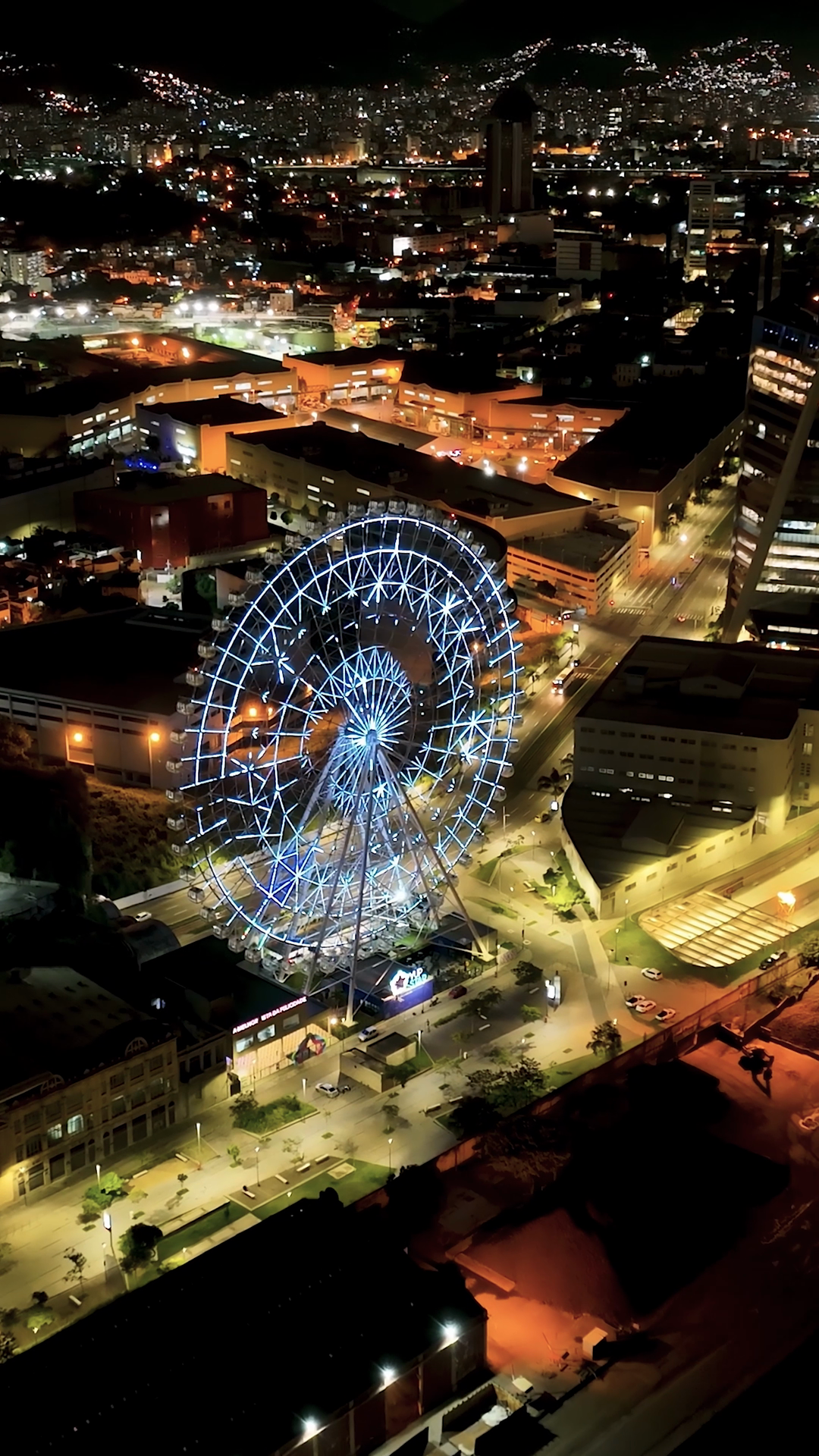 Cityscape Of Amusement Park At Downtown Rio Stock Footage SBV-353041325 ...
