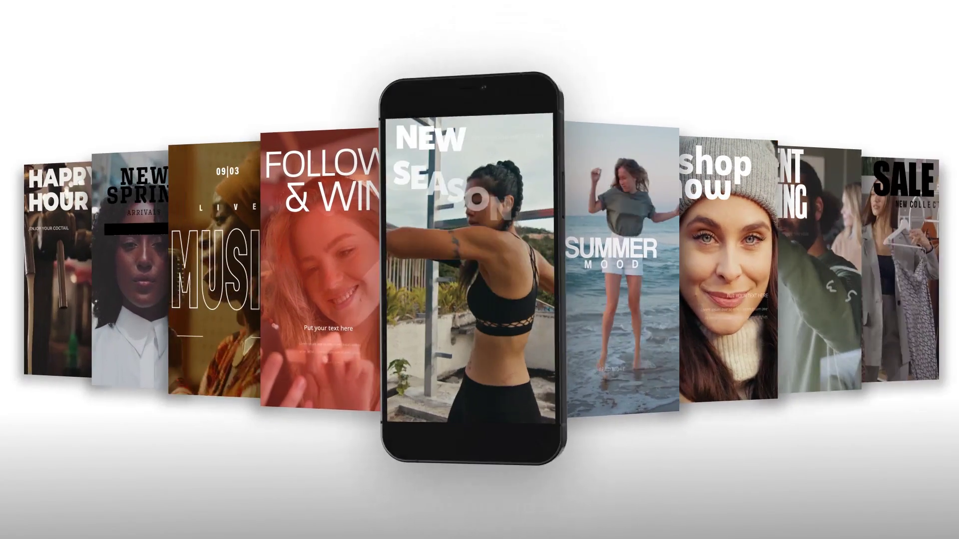 Instagram Stories Creator Premiere Pro Template SBV 347495063 Storyblocks