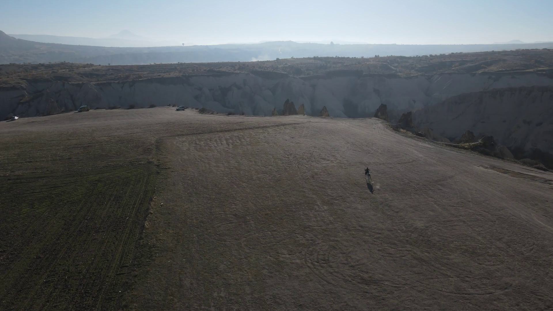 Horse Riding Sport Shot With Drone From Air Stock Footage SBV-347643549 ...