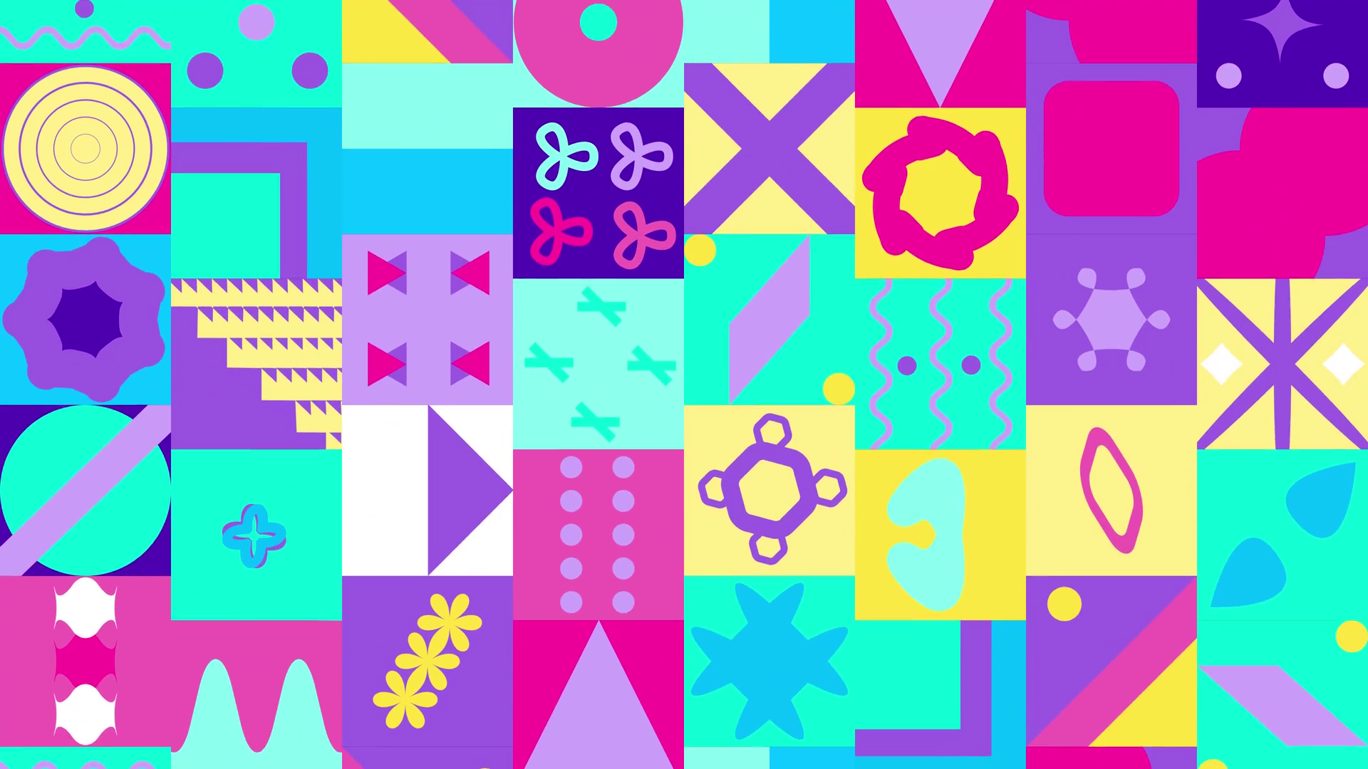 Seamless Pattern Of Abstract Geometric Stock Motion Graphics SBV ...