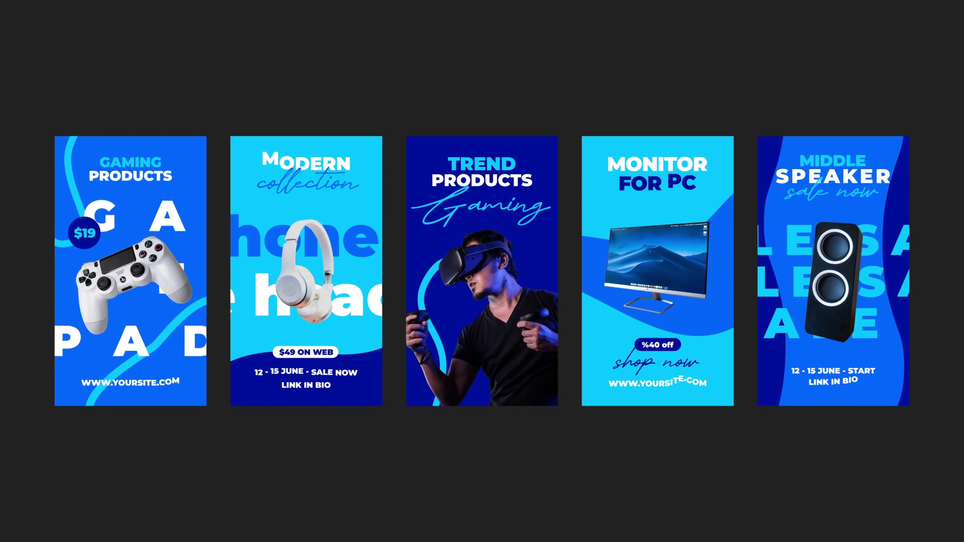 Discount Instagram Stories Template SBV348553639 Storyblocks