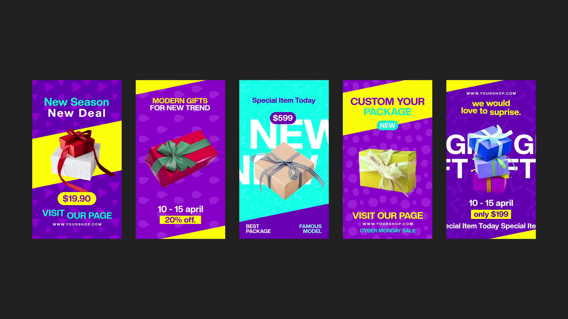 Discount Instagram Stories Template SBV348407040 Storyblocks