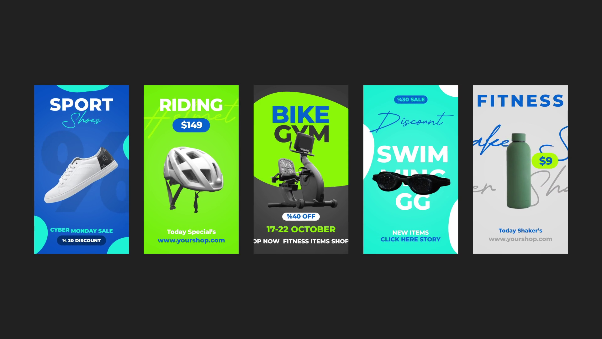 Sport Equipment Instagram Reels Template SBV348406531 Storyblocks