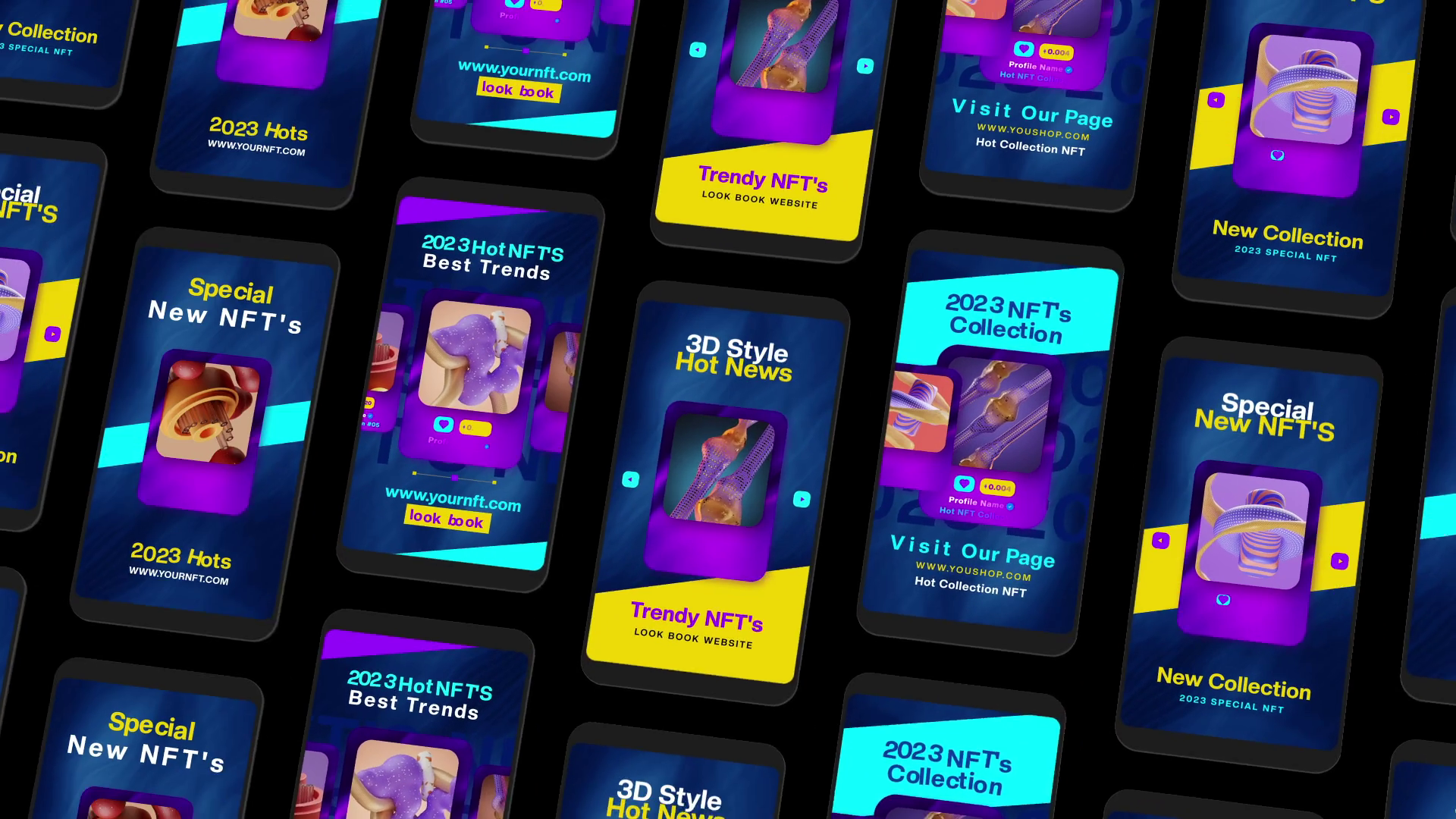 Token Instagram Reels Template SBV348404401 Storyblocks