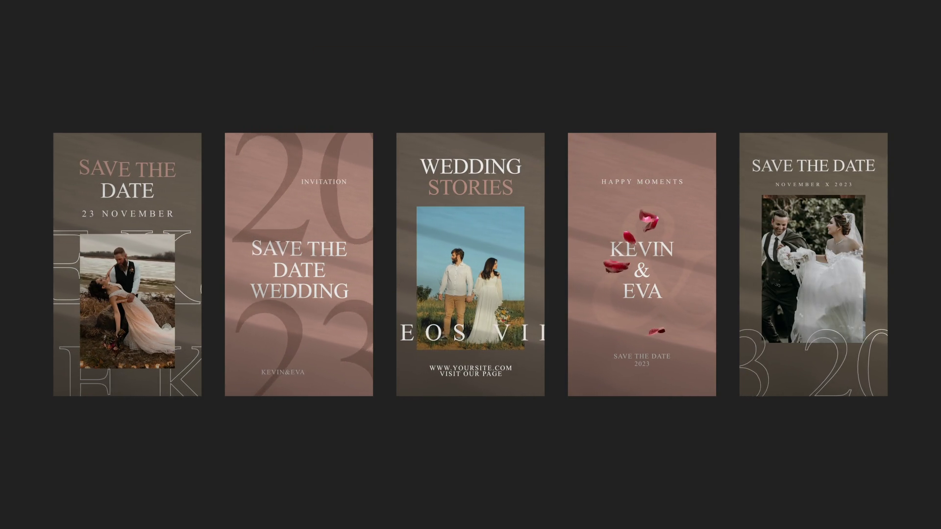 Wedding Album Instagram Reels Template SBV348406849 Storyblocks