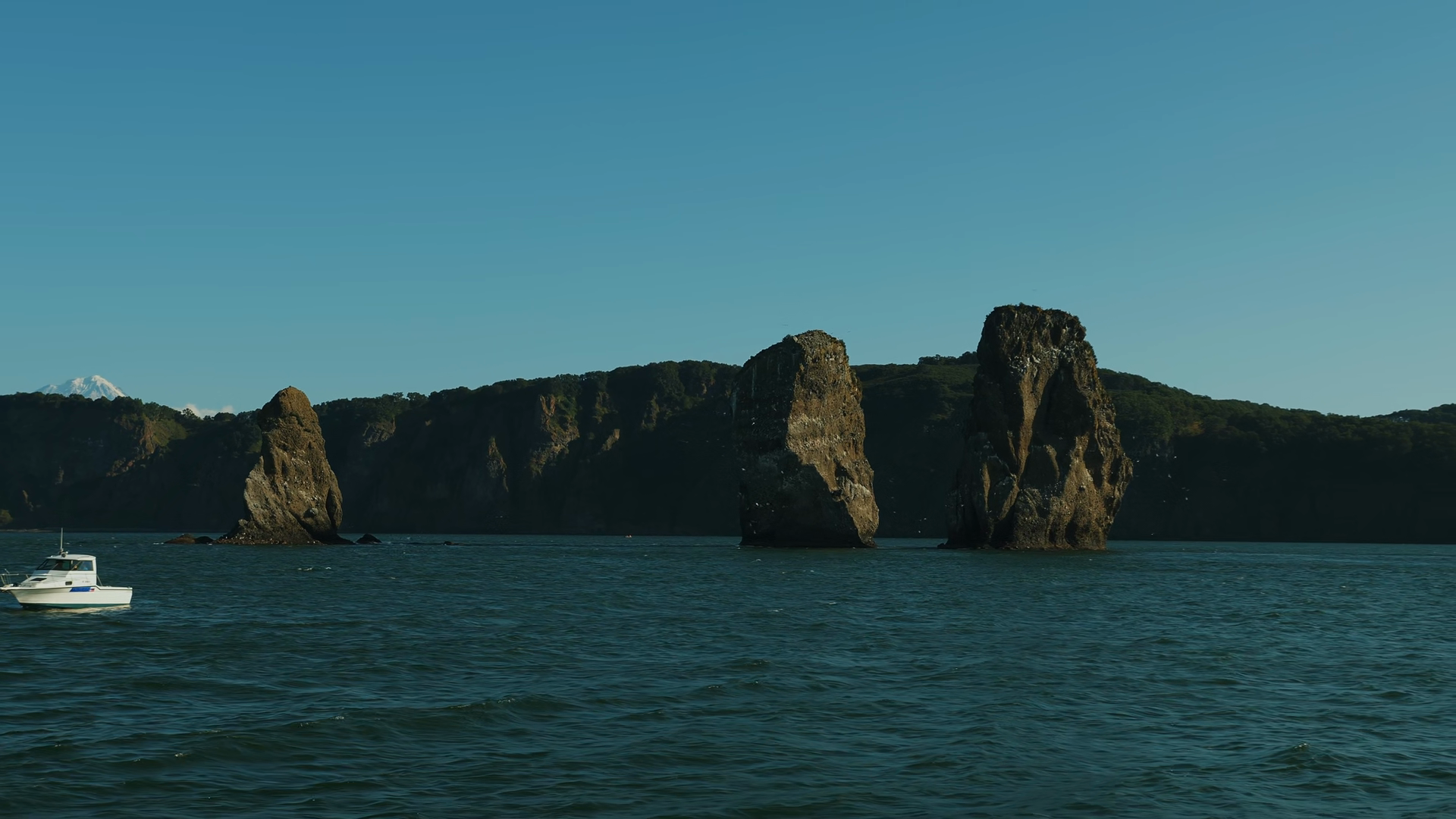 View Of Three Brothers Rocks Located At Stock Footage SBV-353858766 ...