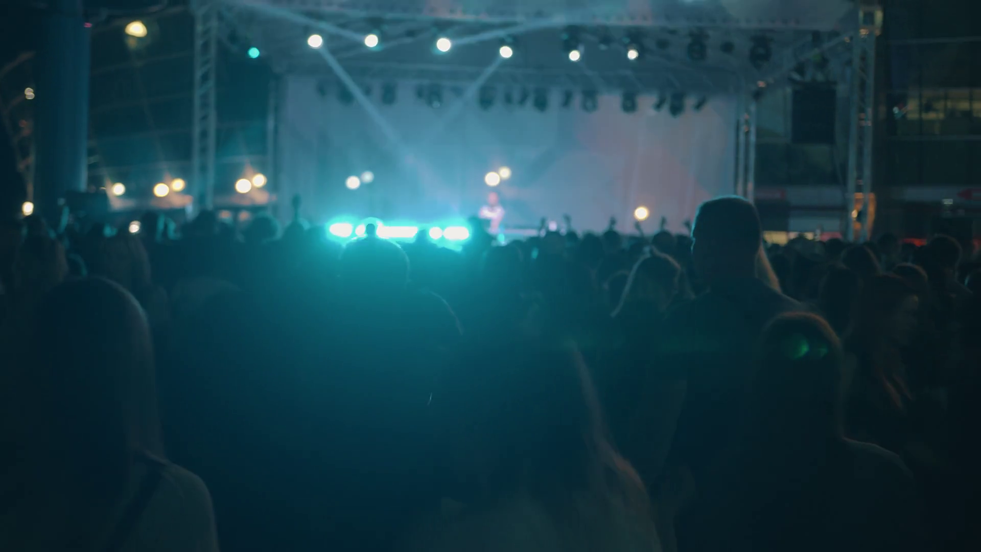 Belarus Minsk - June 30 2022: Dj Plays Music Stock Footage SBV
