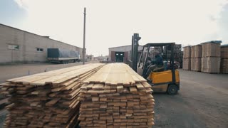 wooden blocks the warehouse