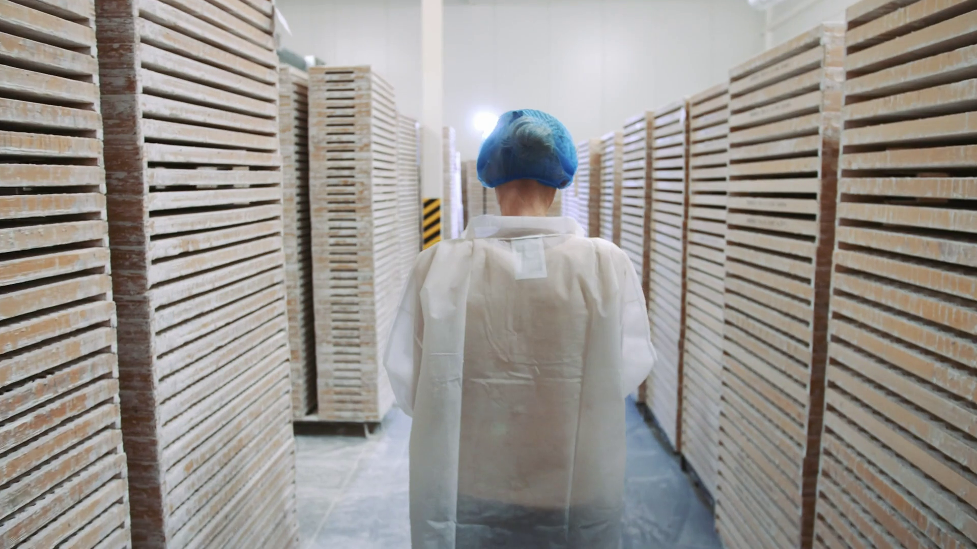 Controller Checking Factory Storage Room Stock Footage SBV-338527399 ...