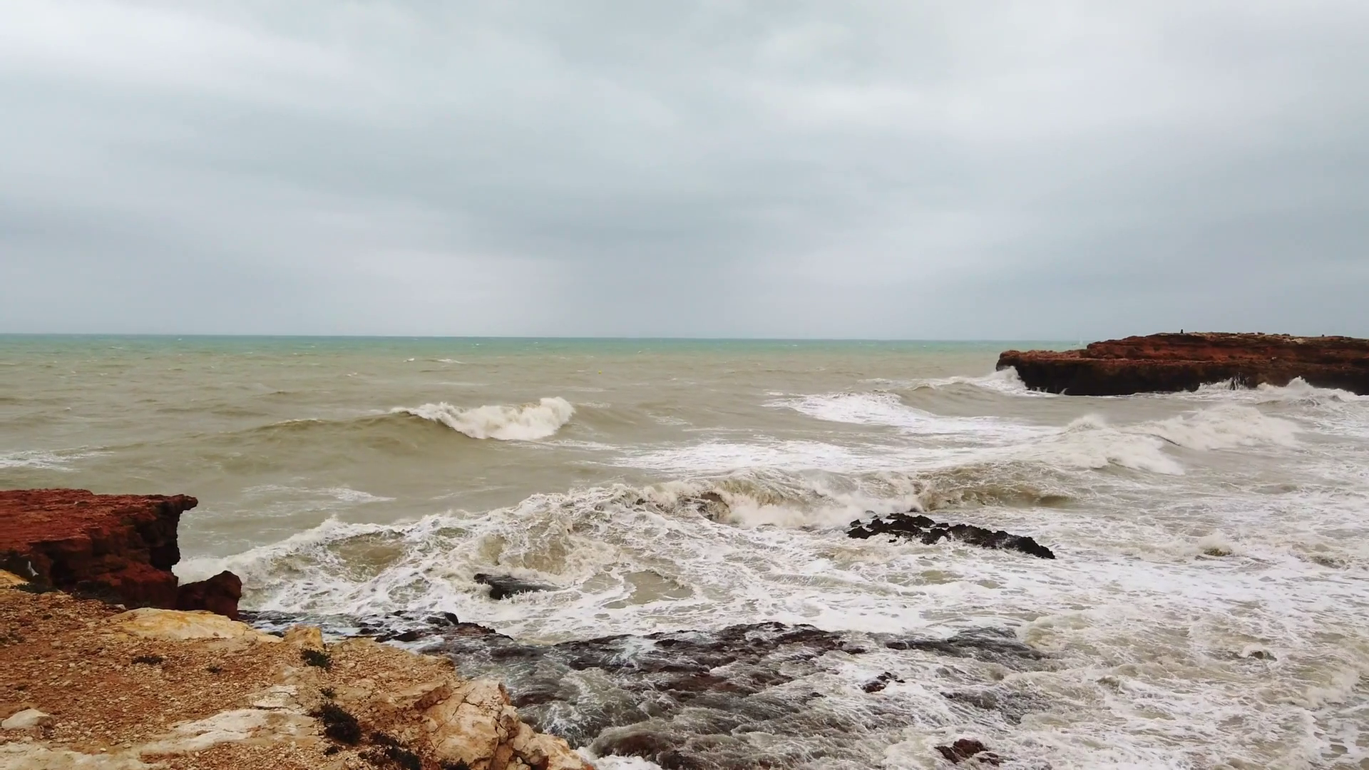 Sparkling Ocean Waves With Rock Waves Splashing Against Coastal Rock Waves Smashing Foam Rocky Ocean Background Stock Video Footage Storyblocks