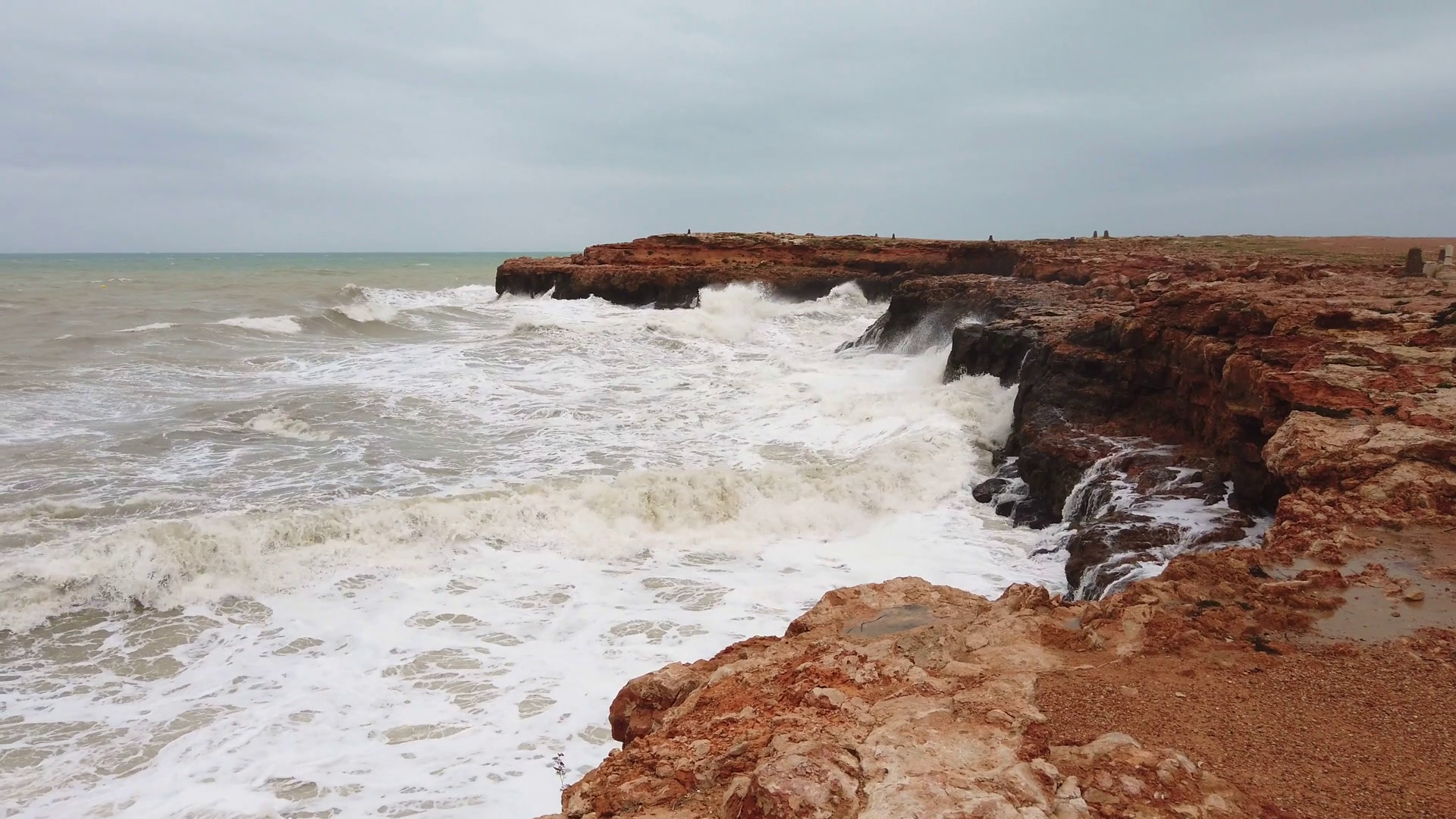 Sparkling Ocean Waves With Rock Waves Splashing Against Coastal Rock Waves Smashing Foam Rocky Ocean Background Stock Video Footage Storyblocks