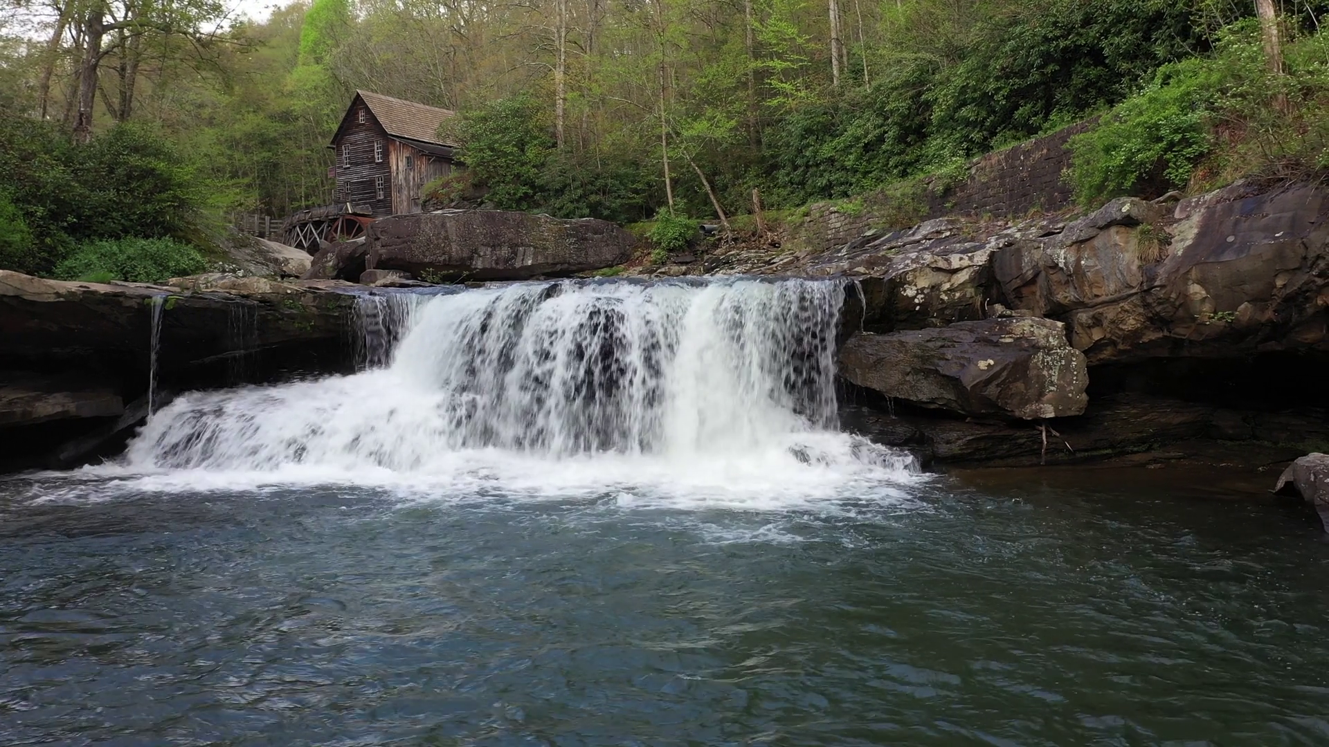 Springtime At Babcock State Park With Stock Footage SBV-352303680 ...