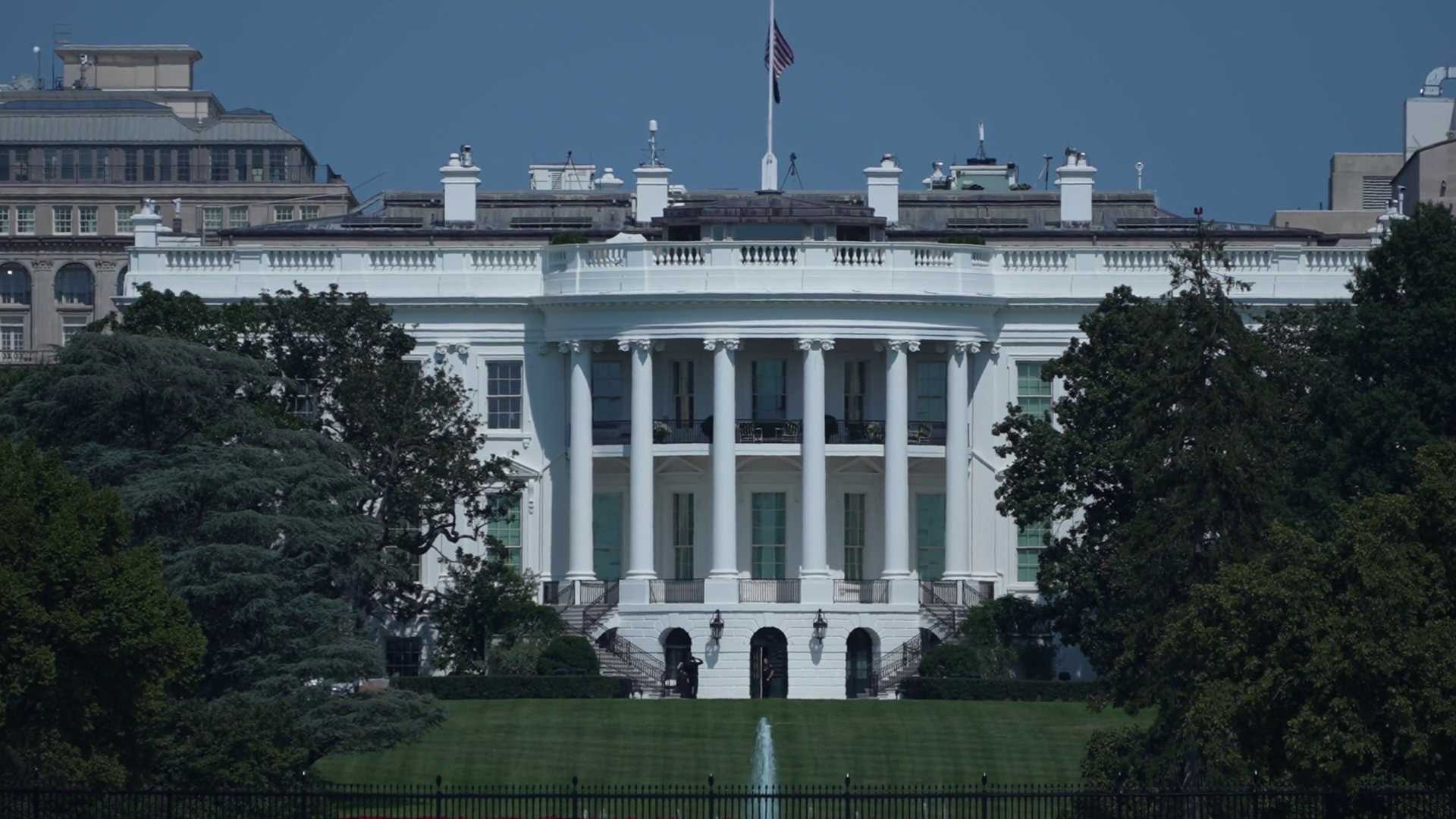 The White House Oval Office Centered With Stock Footage SBV-352686794 ...