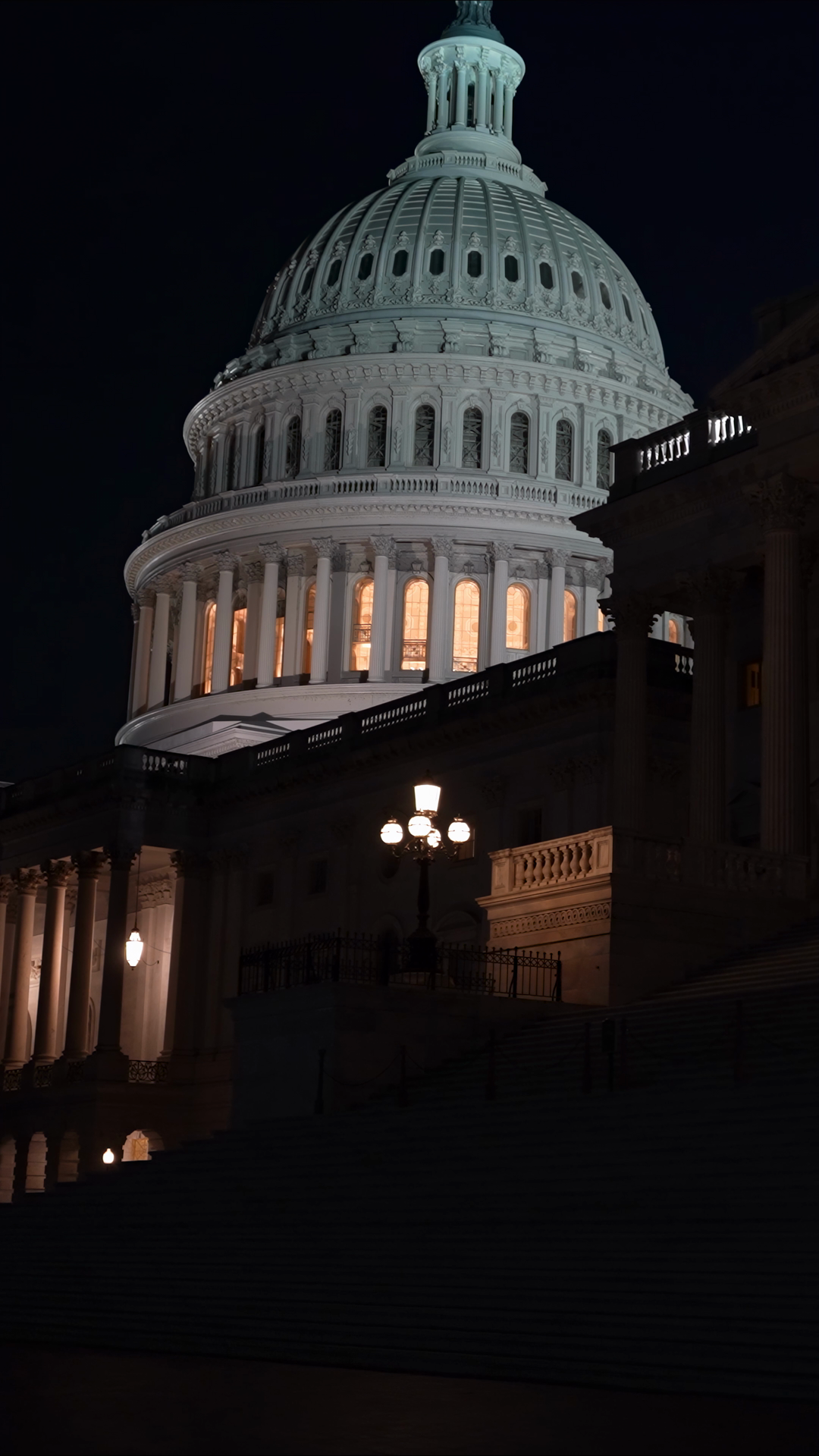 Vertical Video To Left Showing Capitol With Stock Footage SBV-353049957 ...