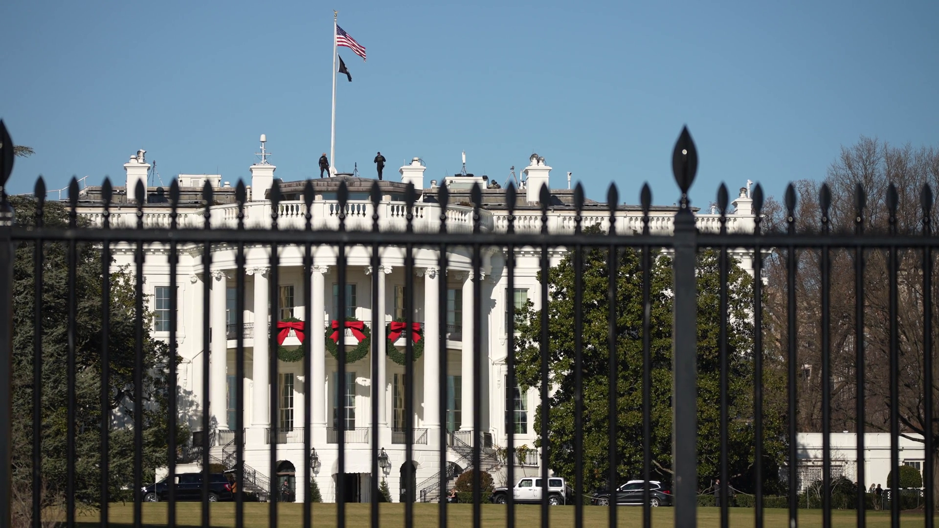 Closeup View Of White House Oval Office From Stock Footage SBV ...