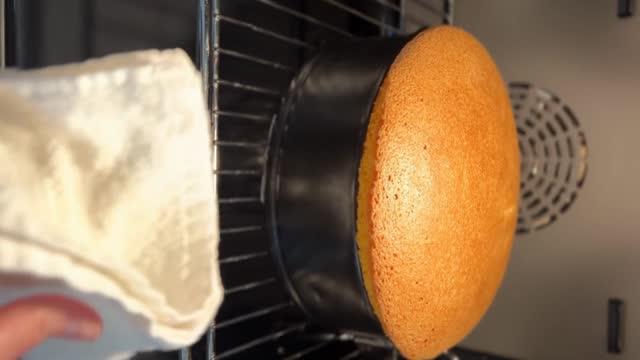 Cake Rising In The Oven Stock Footage: Royalty-Free Video Clips ...
