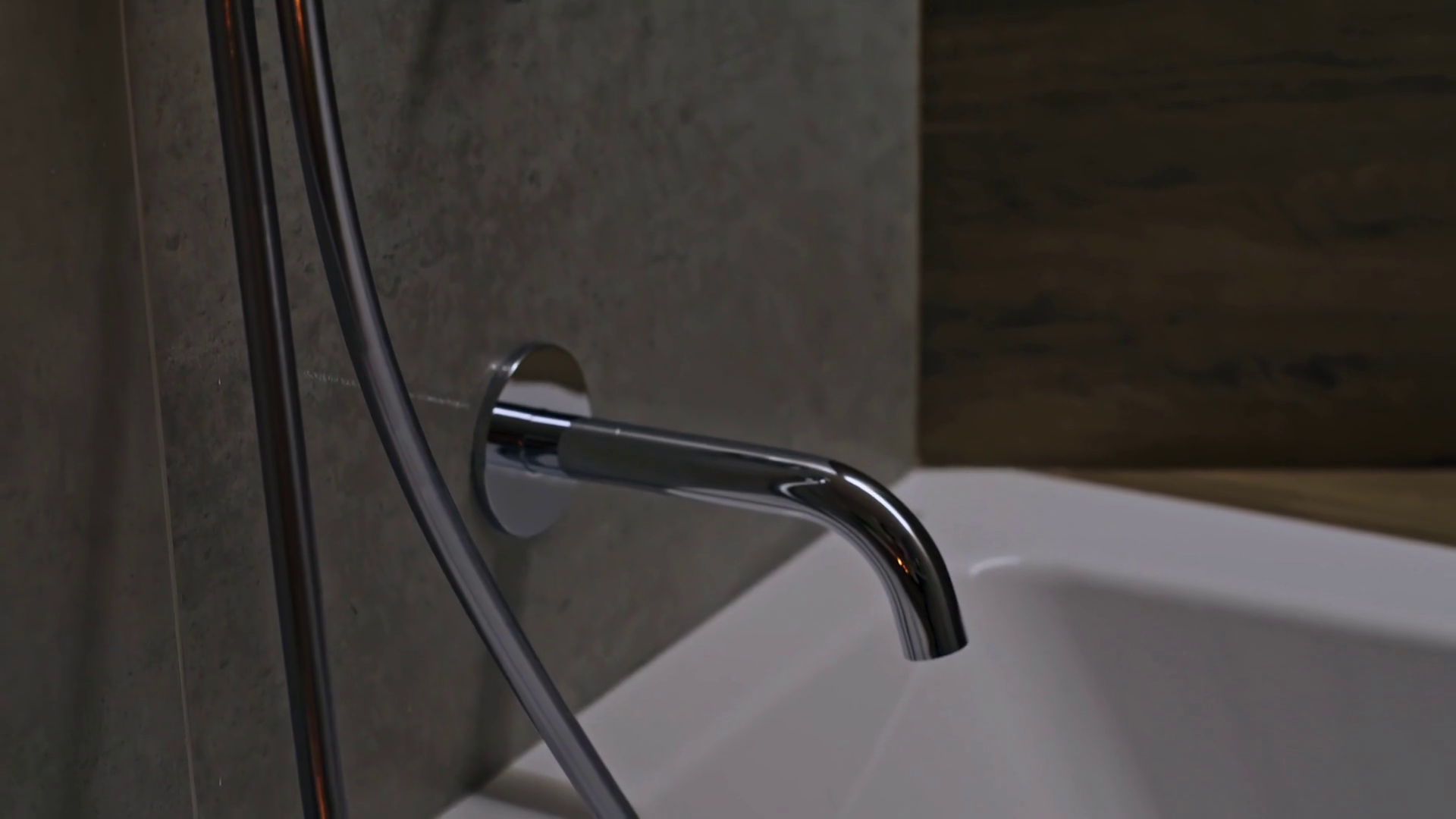 Modern Chrome Stainless Steel Bathroom Stock Footage SBV347618832