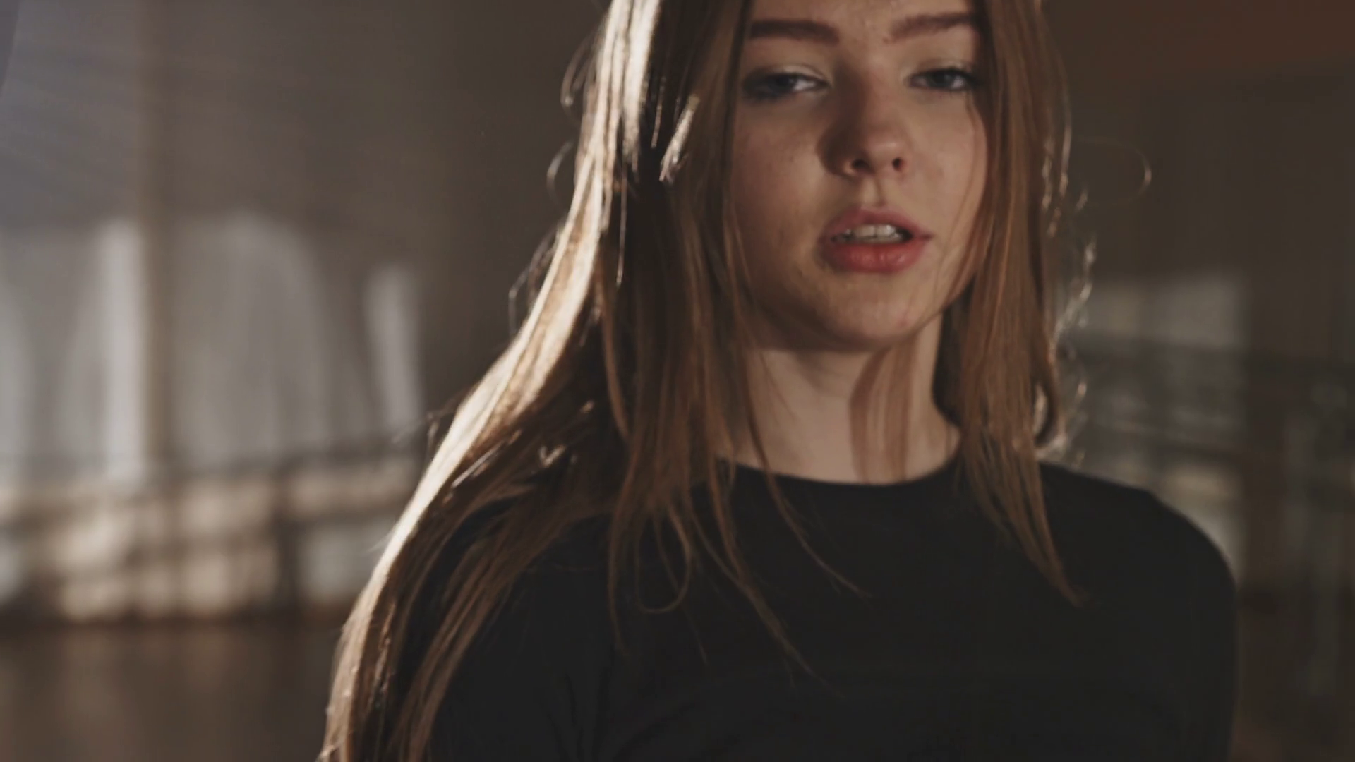 Tilt Down View Of Exhausted Young Woman Stock Footage SBV347617468