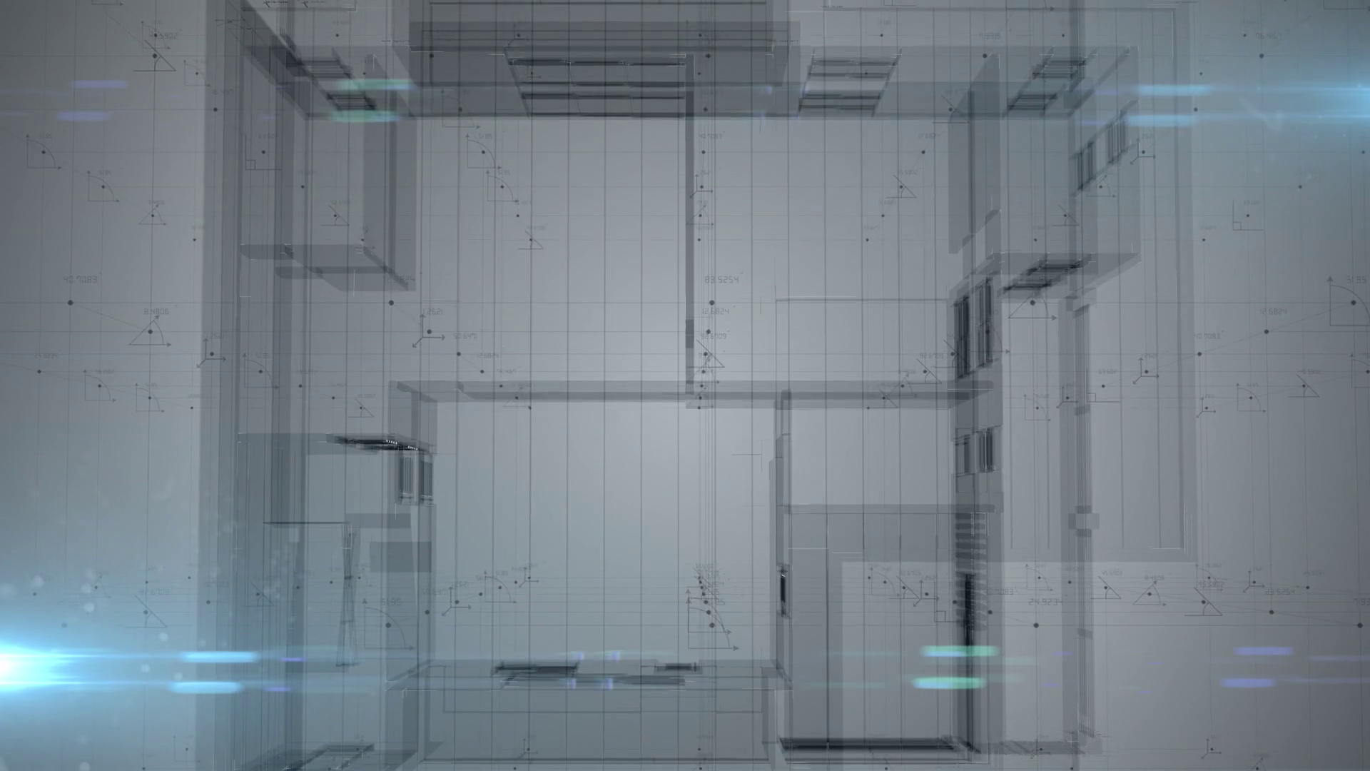 3d Engineering Design Of House Architecture Stock Motion Graphics SBV ...