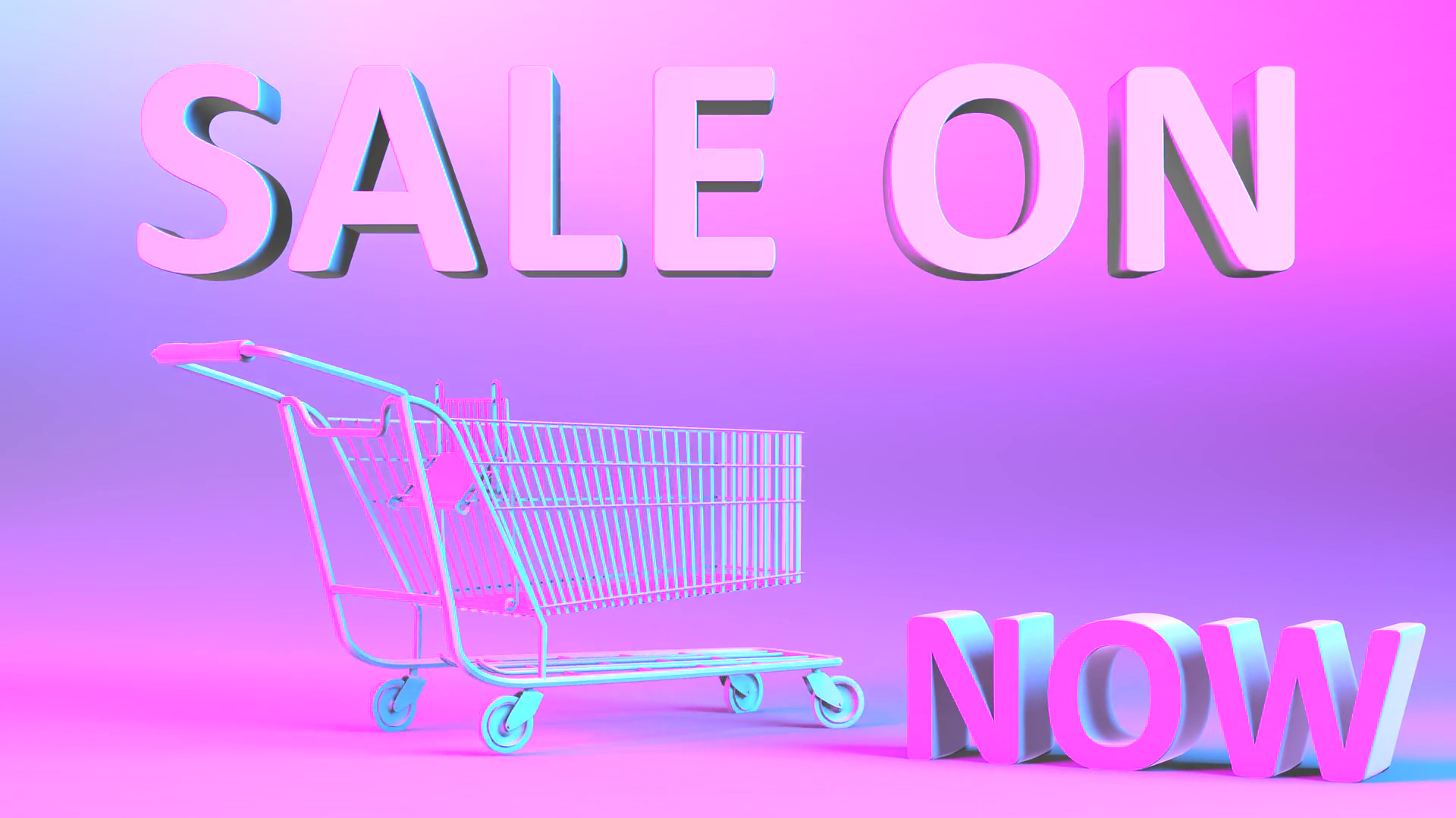 Sale On 3d Text With Spinning Checkout Stock Footage SBV346445547