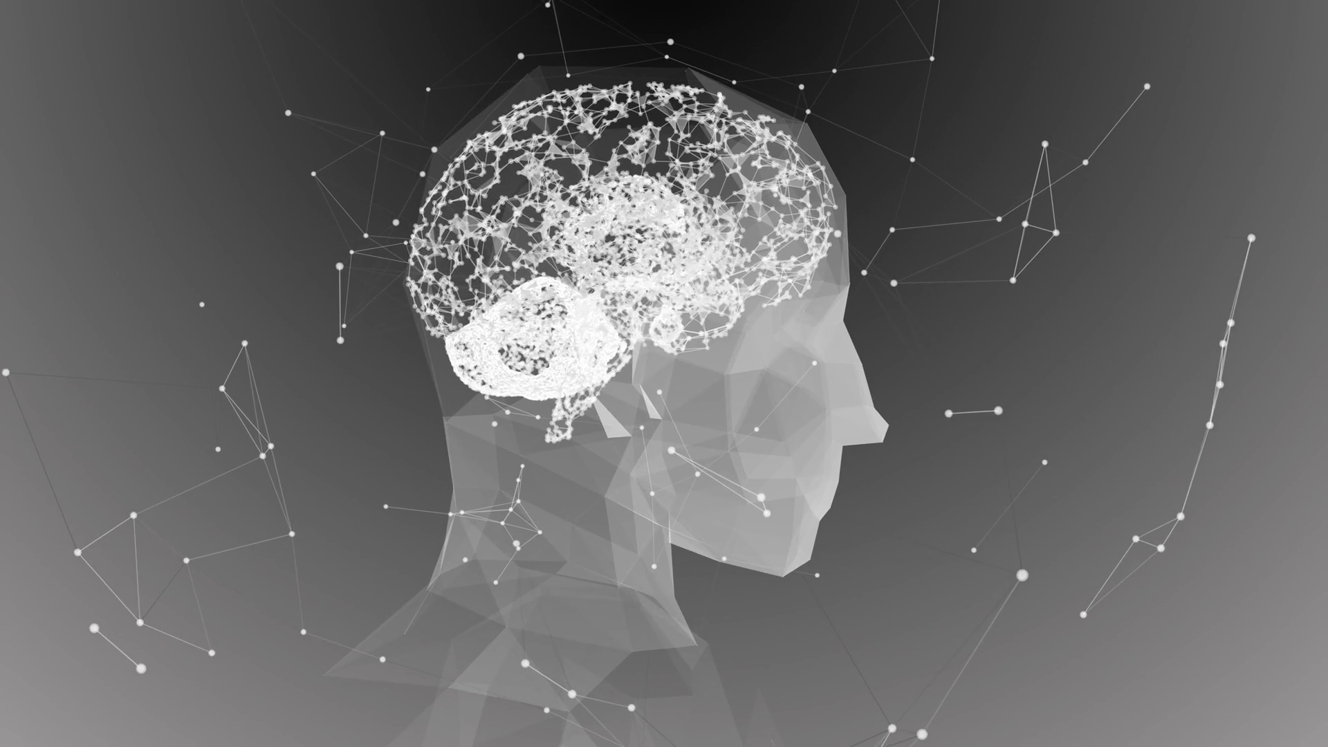 Virtual Mind Of Digital Learning Ai Stock Footage SBV318270609