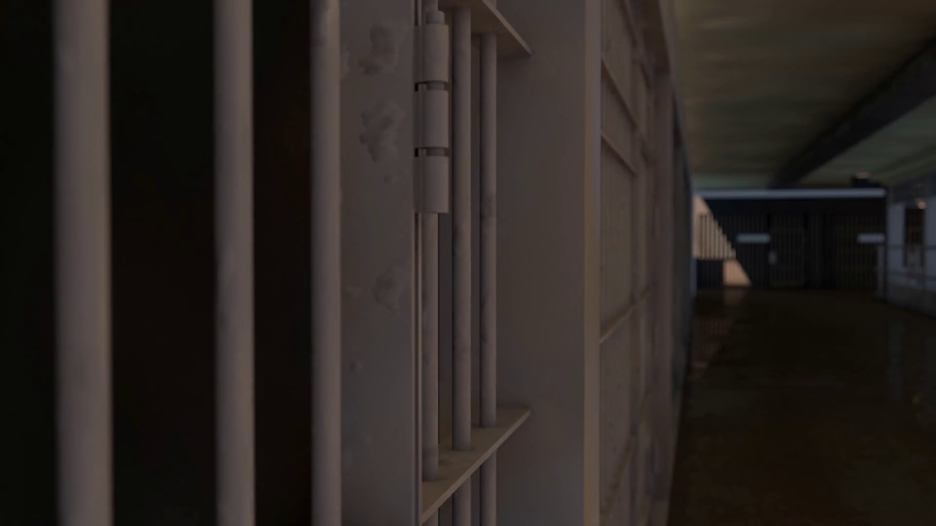 Jail grill close up, detaintion building Motion Background 0015 SBV302545084 Storyblocks