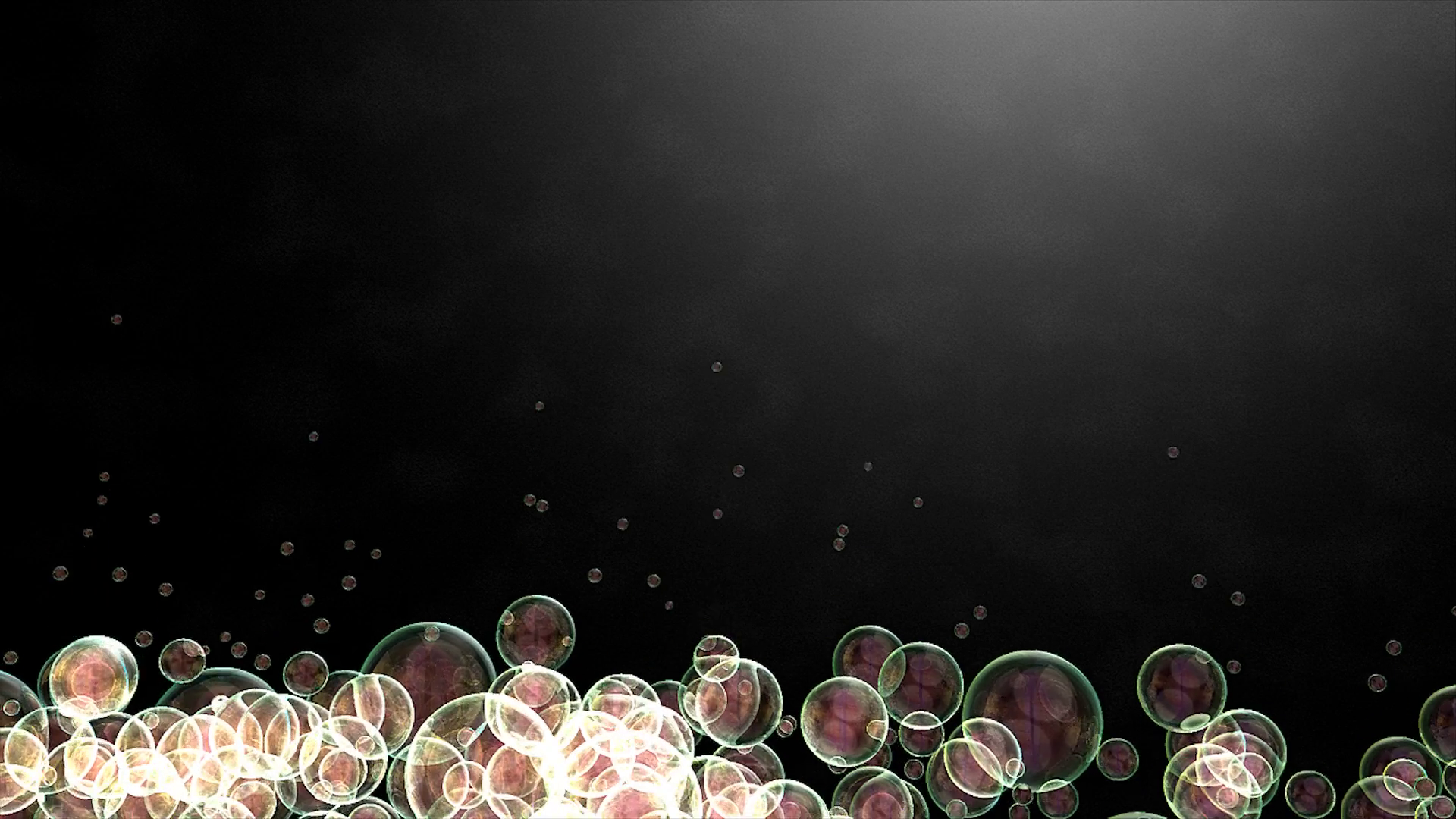 Soap bubbles animation, backgorund, water, blow, floating, alpha matte