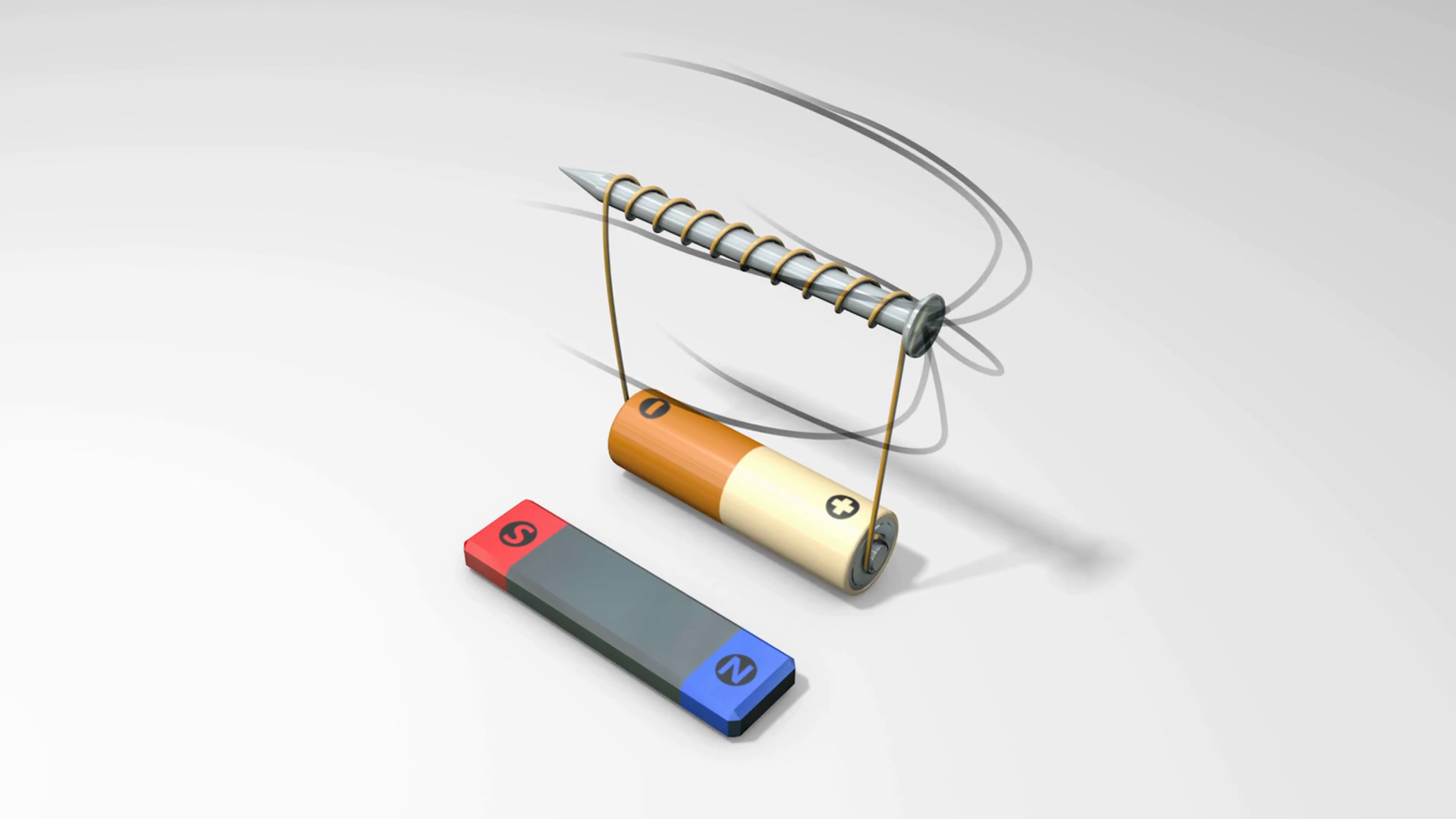 Field From Battery Coils Stock Motion Graphics SBV329412854