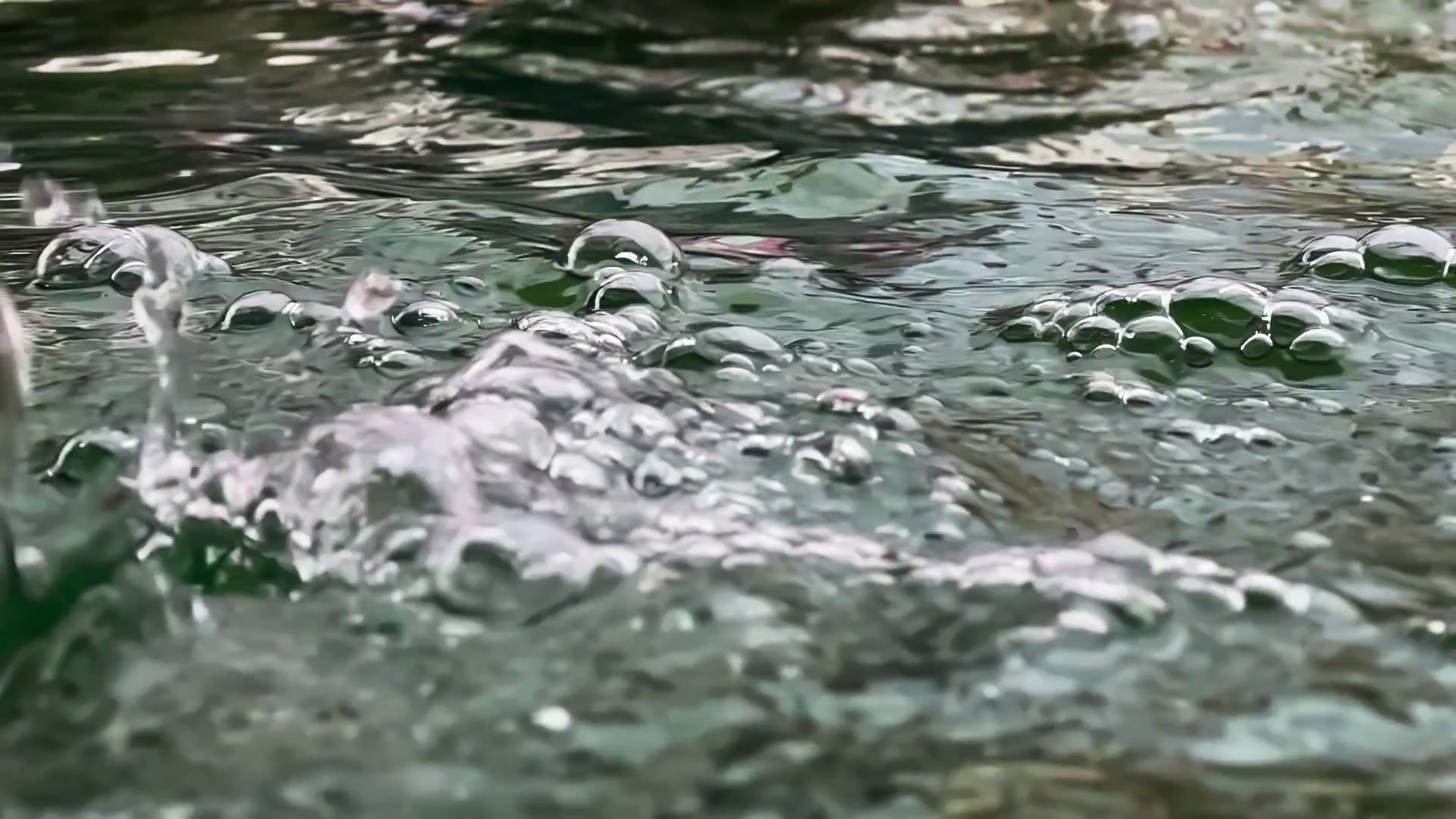Bubbles On Water Pool Stock Footage SBV-348793145 - Storyblocks