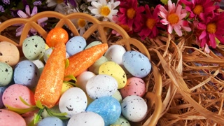 Colorful Traditional Celebration Easter Paschal Eggs 02