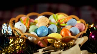 Colorful Traditional Celebration Easter Paschal Eggs 43