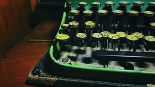 Vintage Typewriter, Old Retro Technology 