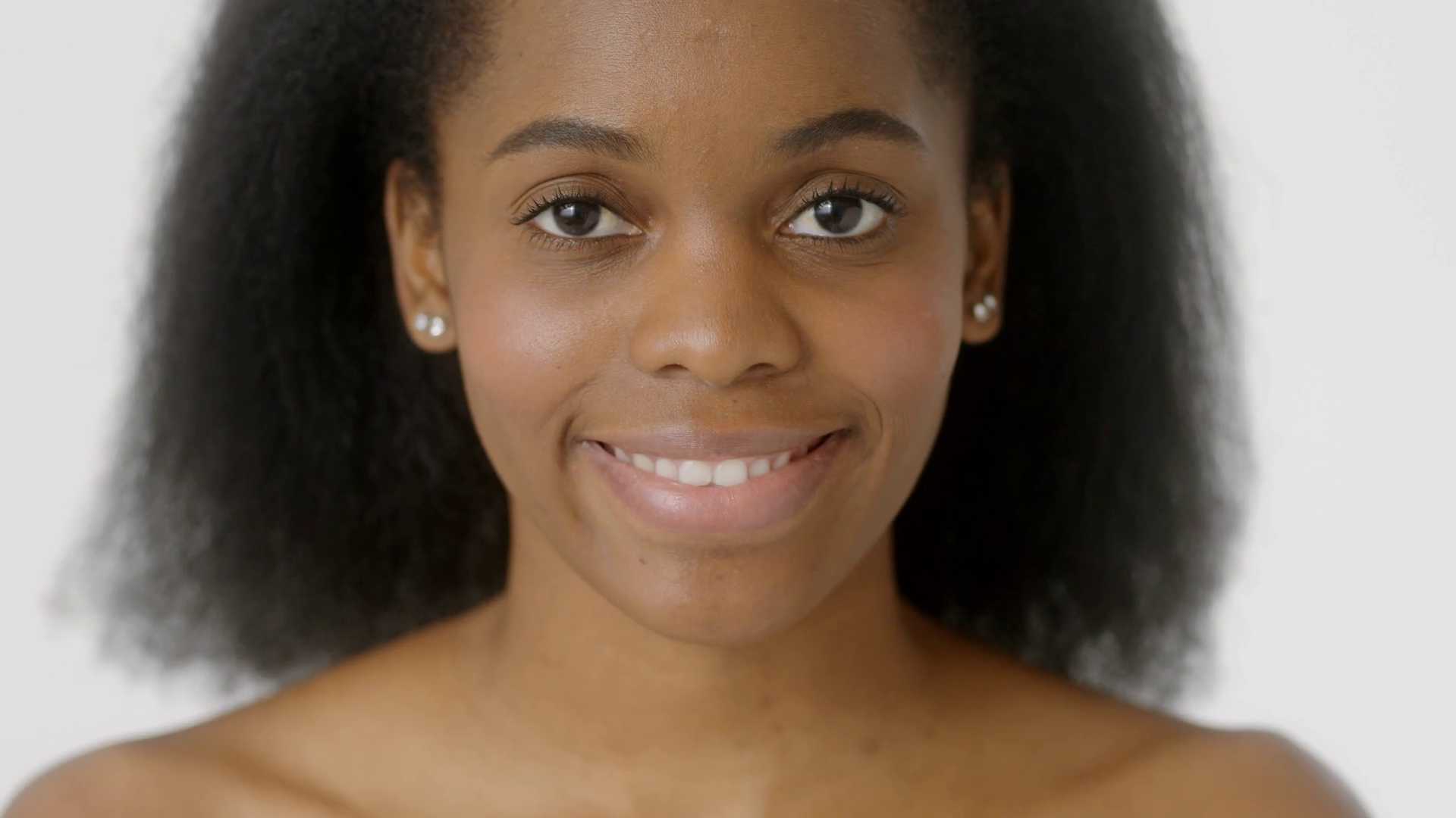 Woman face Portrait. Spa model Girl with Perfect Fresh Clean Skin