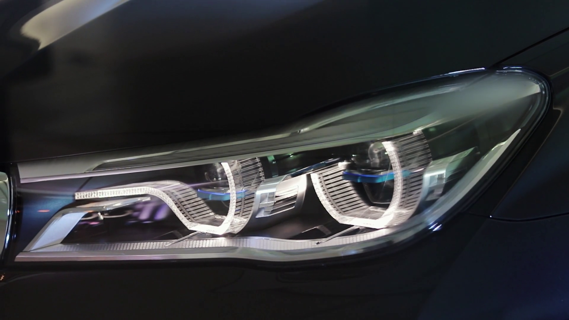 Car with headlight flashing Stock Video Footage Storyblocks