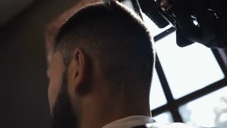 machine cutting hair style