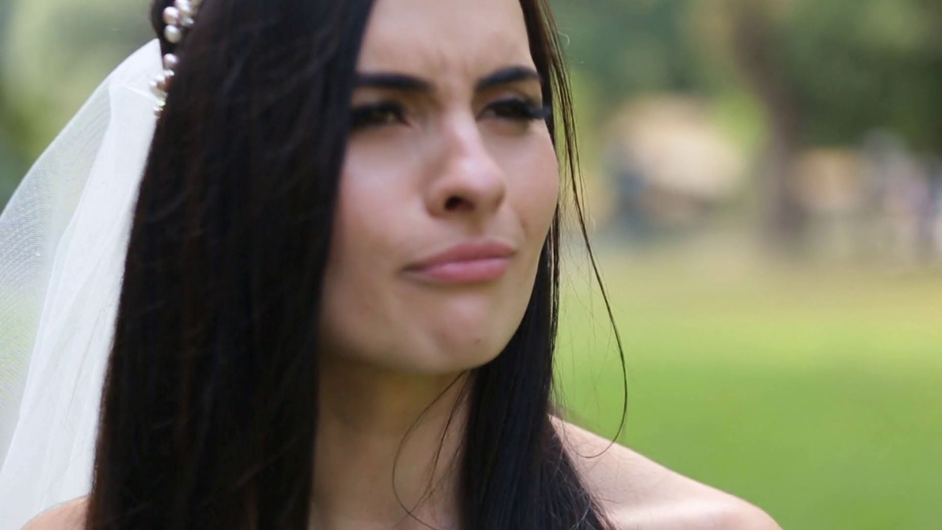 Happy woman dancing outdoors, super slow motion Stock Video Footage