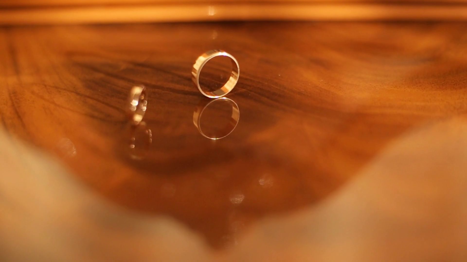 Wedding Rings On Table Stock Footage SBV 307954838 Storyblocks