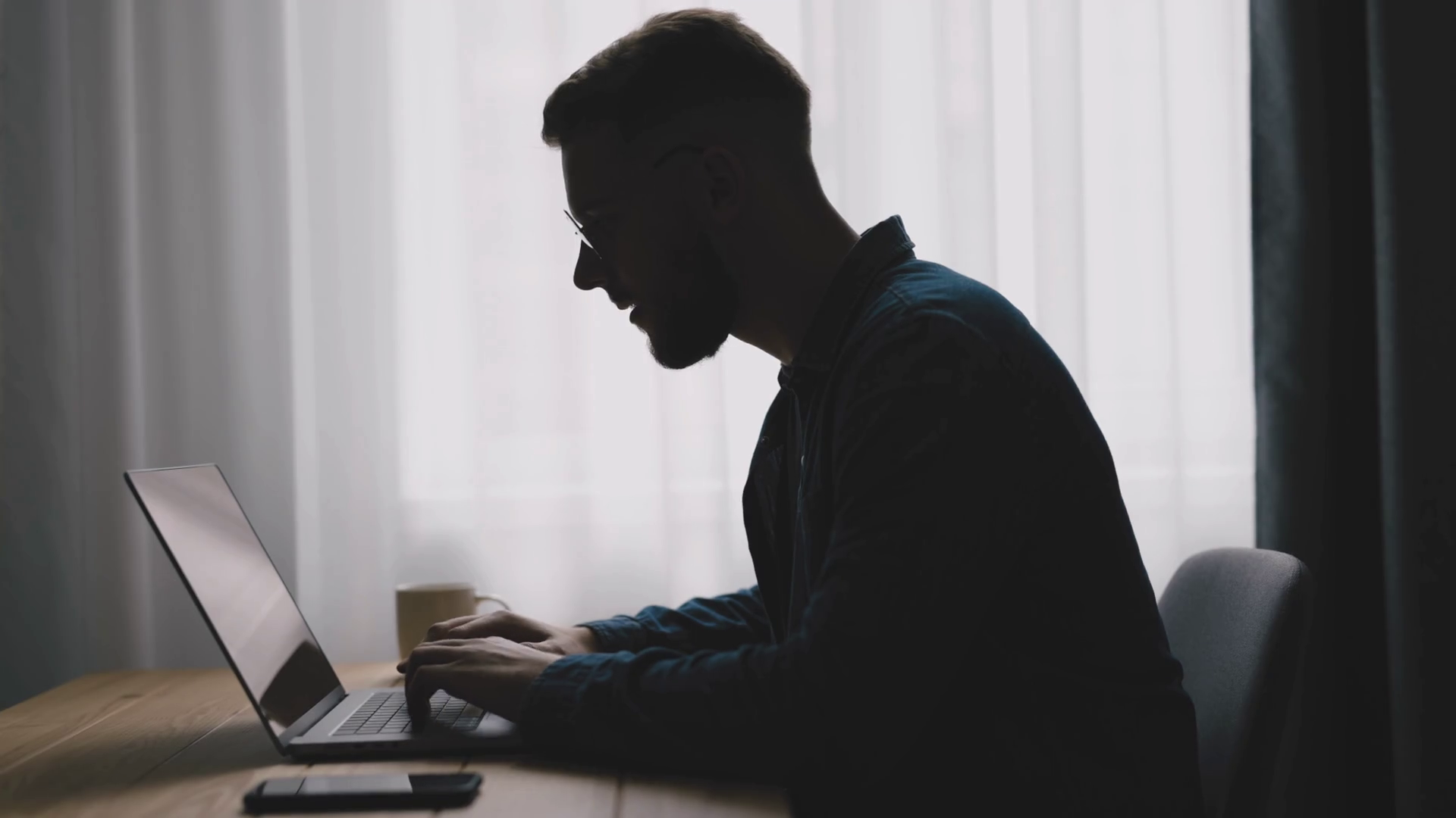 Man Typing On Laptop Coder Writing Code Stock Footage SBV-347190178 ...