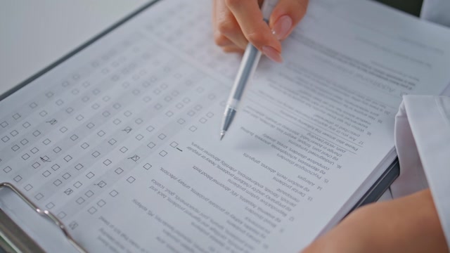 Questionnaire Survey Stock Footage: Royalty-Free Video Clips - Storyblocks